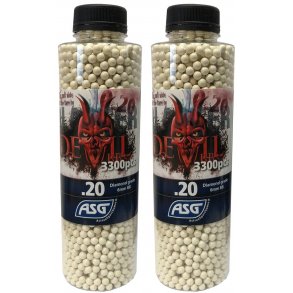 0,20g Blaster Devil Præcisions kugler 6600 stk.